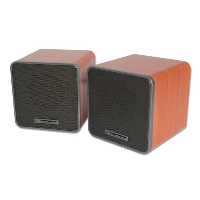 Esperanza EP152 2.0 Speaker - USB - 5W - Brown