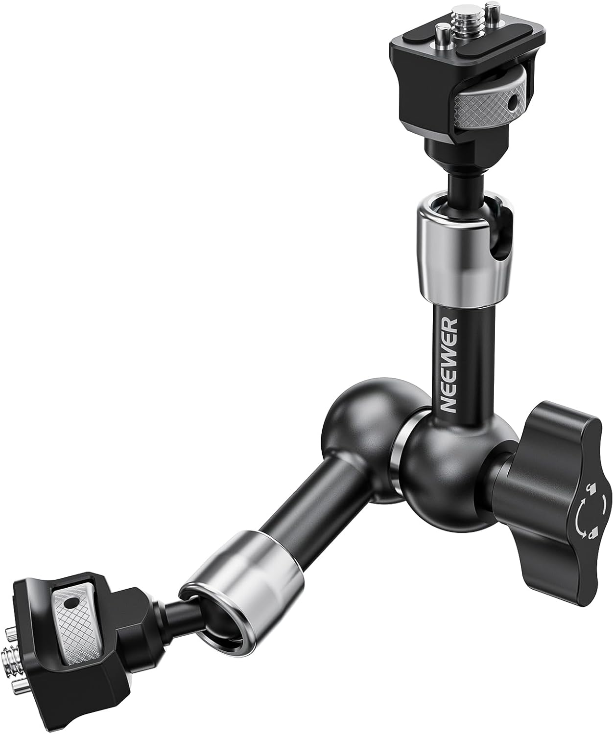 Neewer 7" Articulating Arm with 360° Joints and Quick Release for ARRI, Monitor and Camera Support with 1/4" Thread for DSLR Action Cam Video Lighting