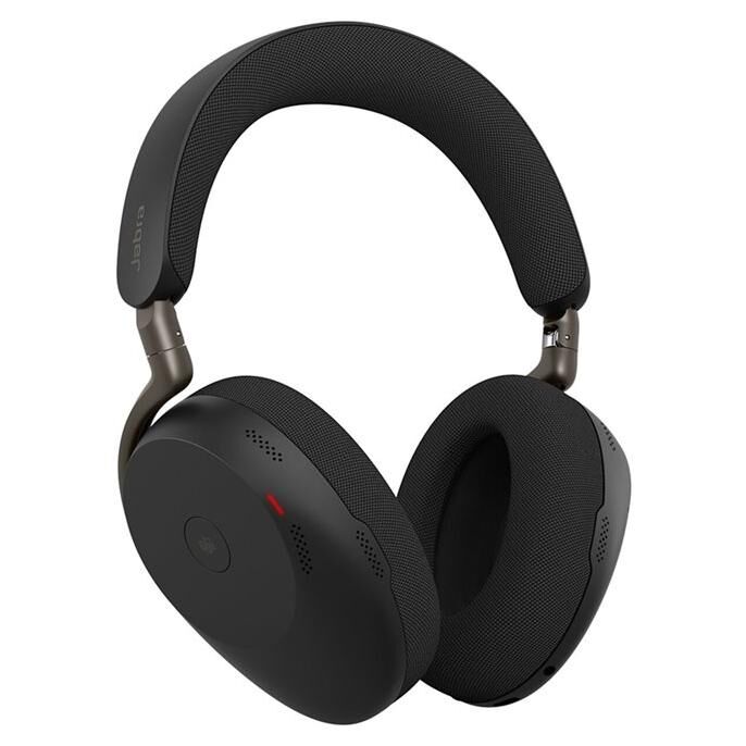 Jabra Evolve3 85 MS - Micro-casque - circum-aural - Bluetooth - sans fil, filaire - Suppresseur de bruit actif - jack 3,5mm, USB-A via adaptateur Bluetooth - isolation acoustique - noir - Certifié pour Microsoft Teams