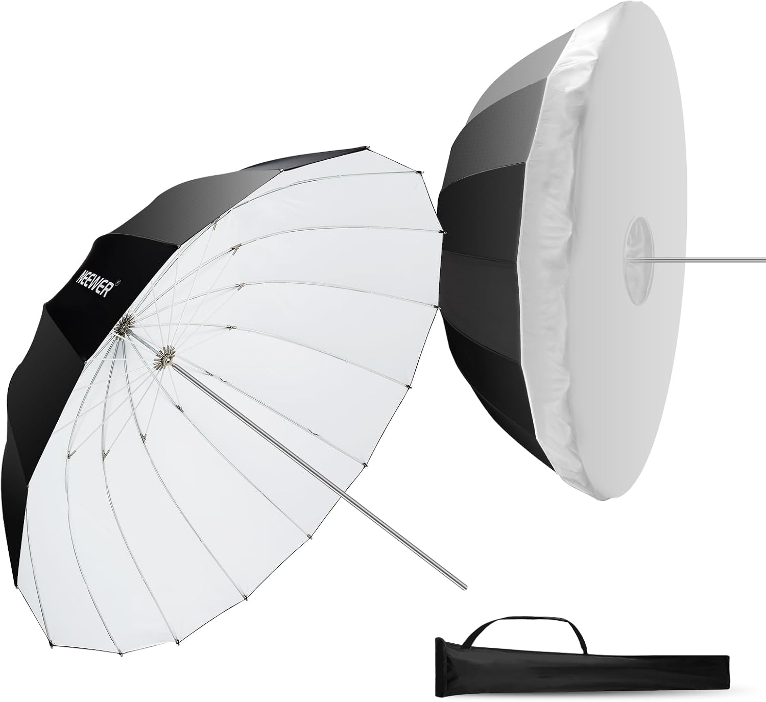 Neewer 130cm Parabolic Reflector Umbrella for Photography