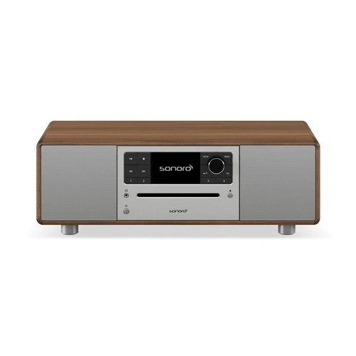 Sonoro Prestige Hi-Fi Chain in Walnut and Silver