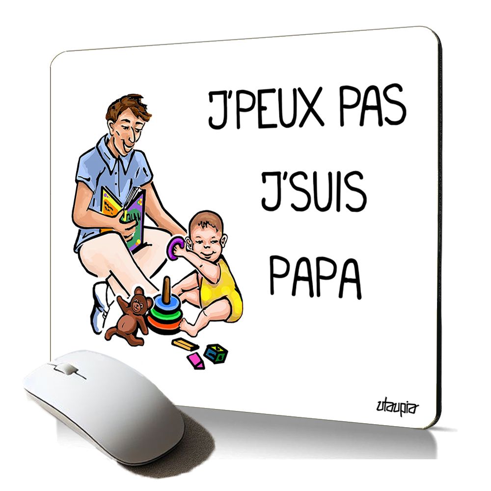 Utaupia Soft Mouse Pad - Humorous Comic Gift for PC Gamers