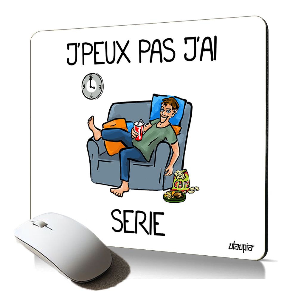 Utaupia Mousepad - Soft and Humorous Design