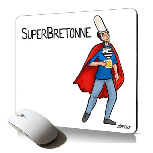 Utaupia Soft Mouse Pad - Breton Comic Heroes