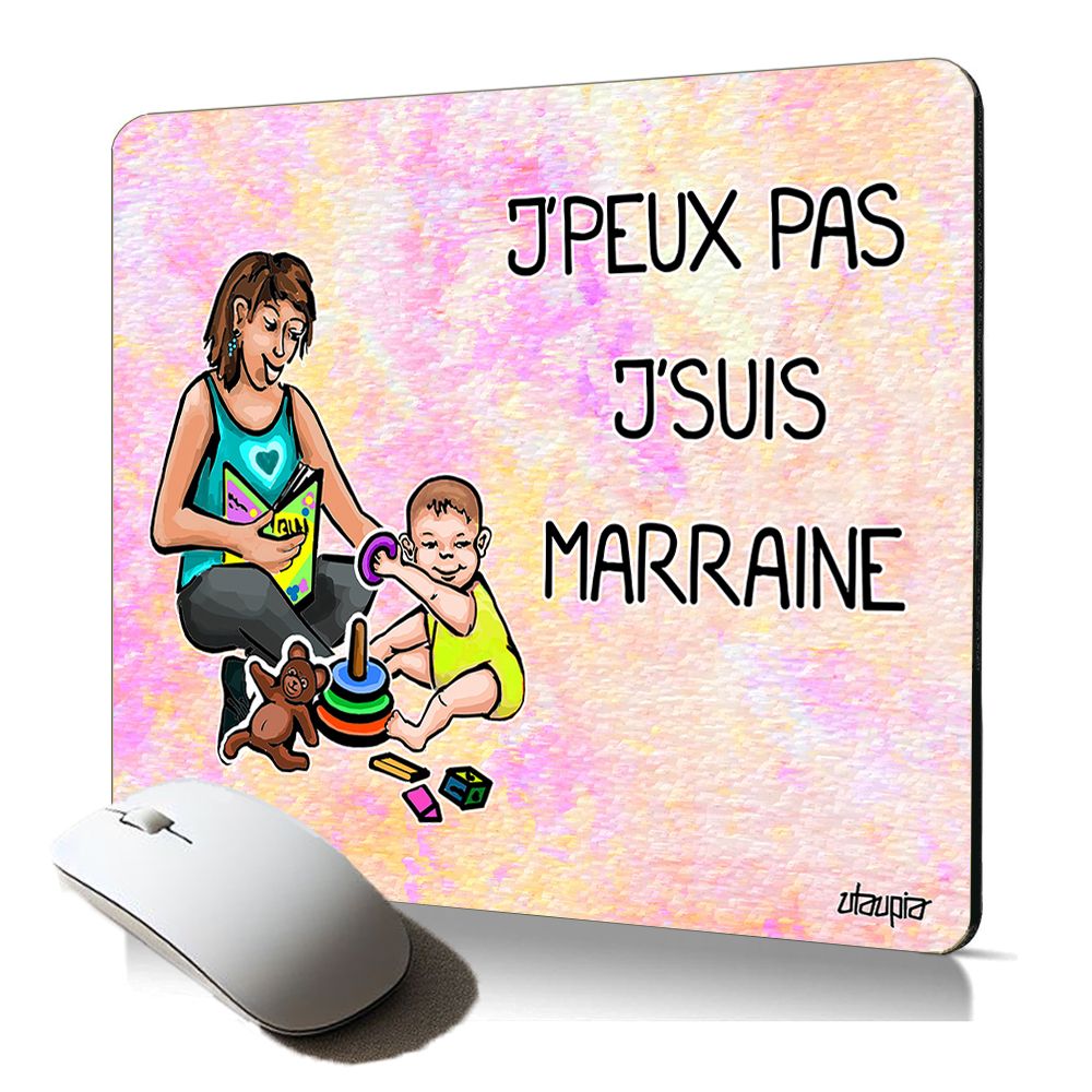 Utaupia Soft Mouse Pad - Humorous Anti-Slip Design