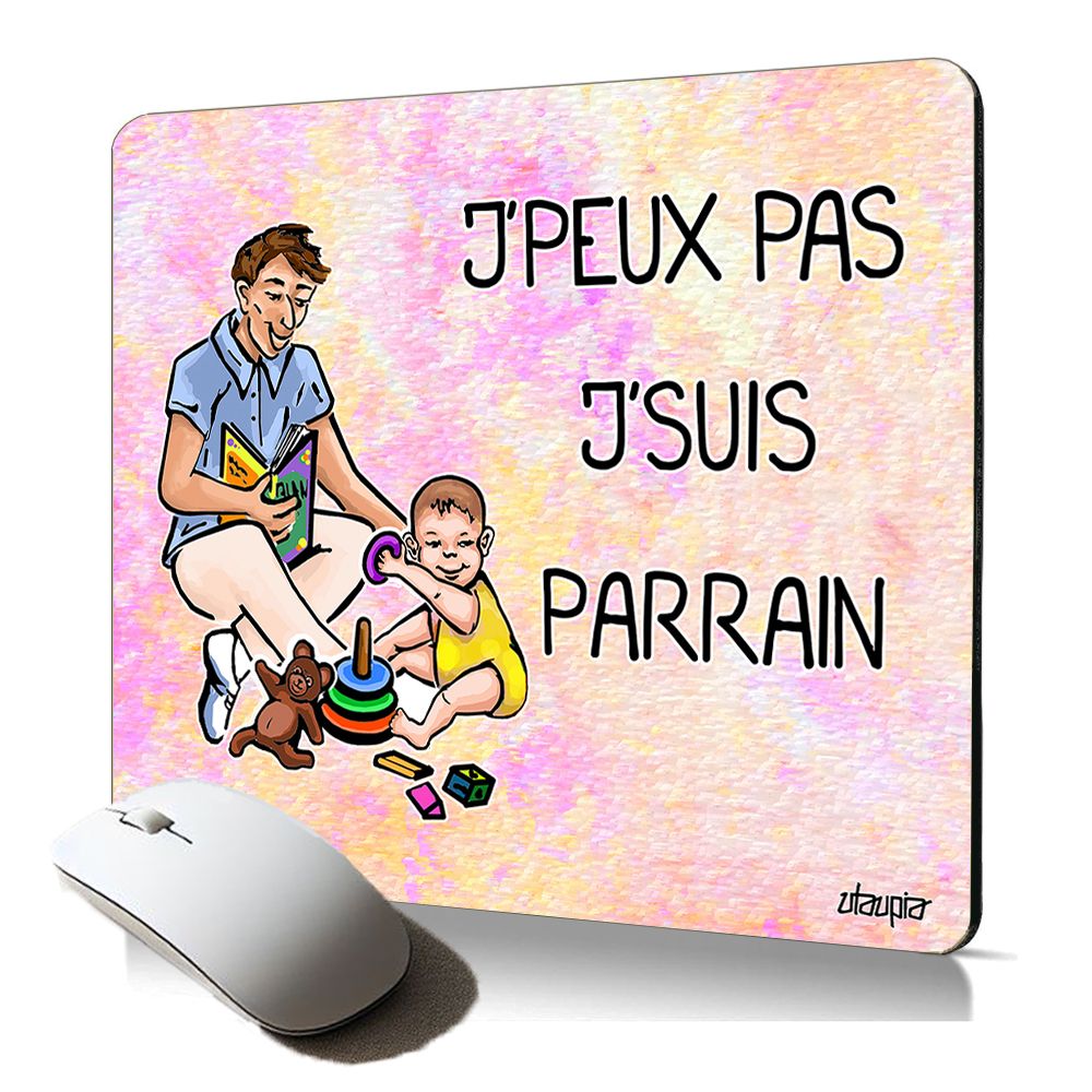 Utaupia Soft Mouse Pad - Unique Humorous Design for PC and Office