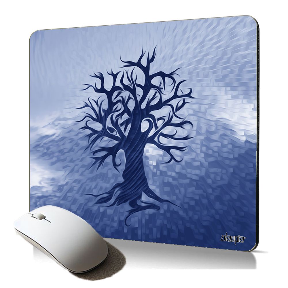 Utaupia Soft Mouse Pad - Tree of Life Design, Eco-Friendly, Zen Pattern