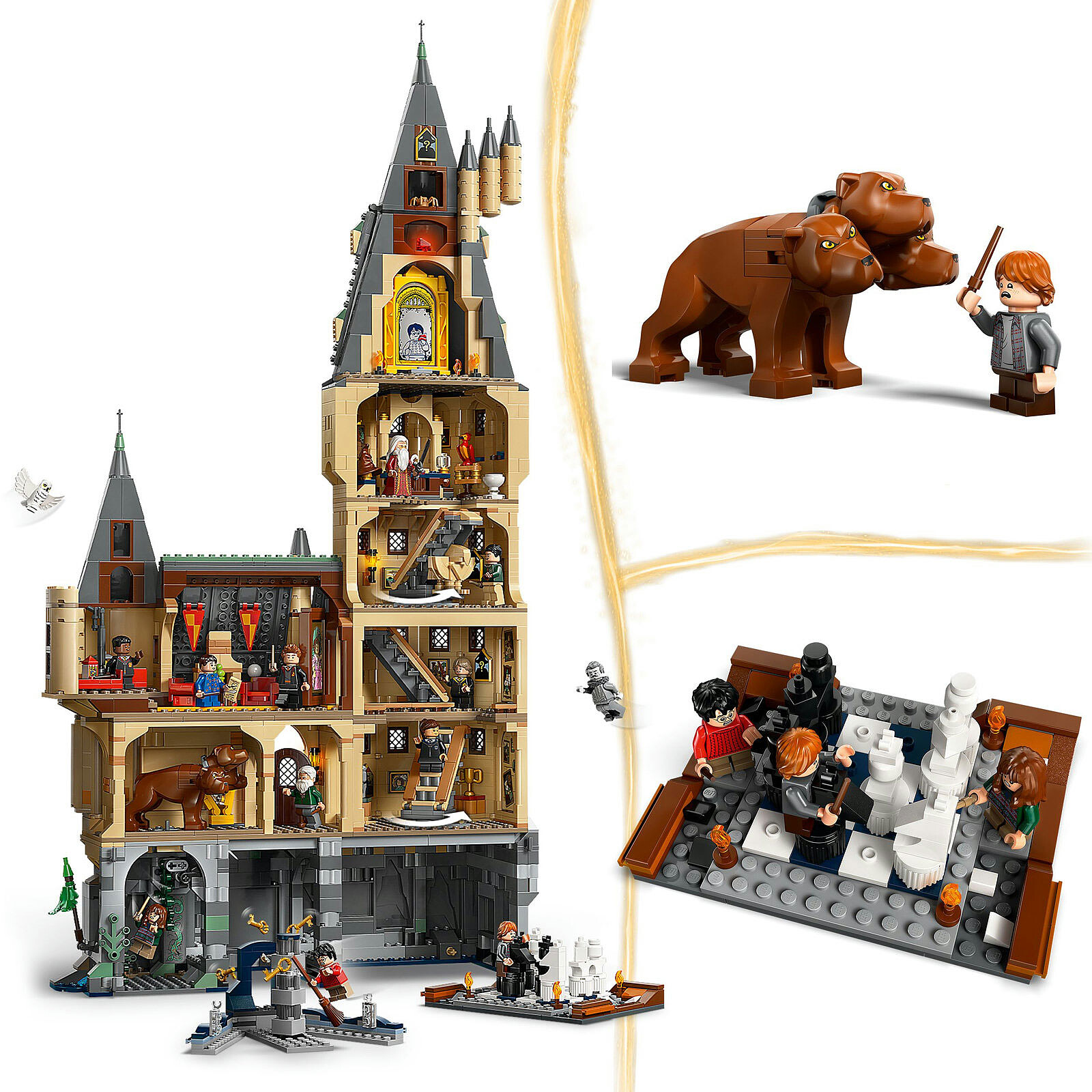 Castillo de Hogwarts - Torre Principal (LEGO Harry Potter 76454)