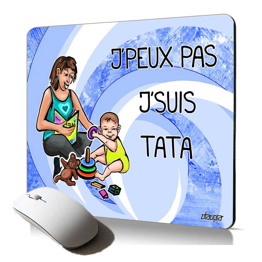 Reloj de ratón suave Utaupia - Diseño antiadherente con humor de tía