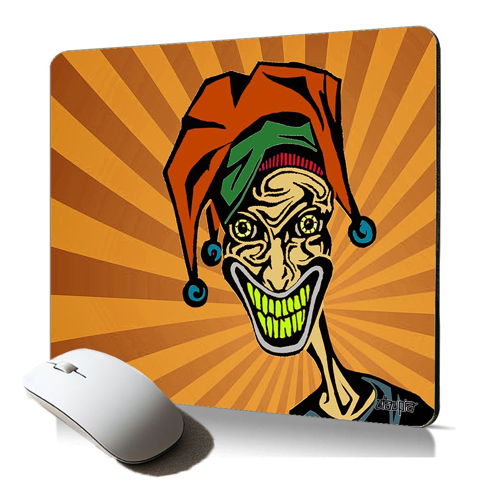 Tapis de souris souple Utaupia - Motif Joker, Art de rue