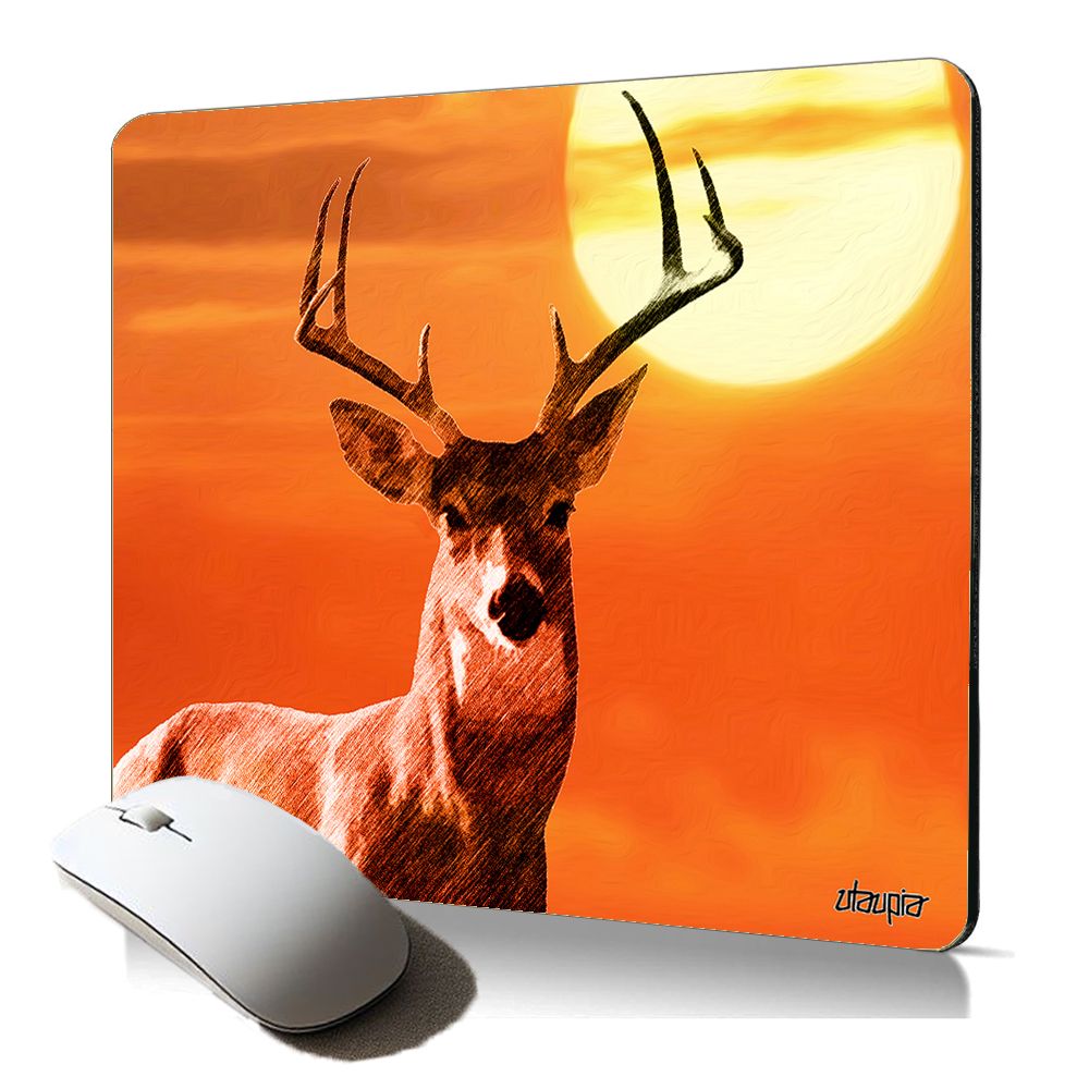 Utaupia Soft Deer Mouse Pad - Durable Quality Computer Accessory