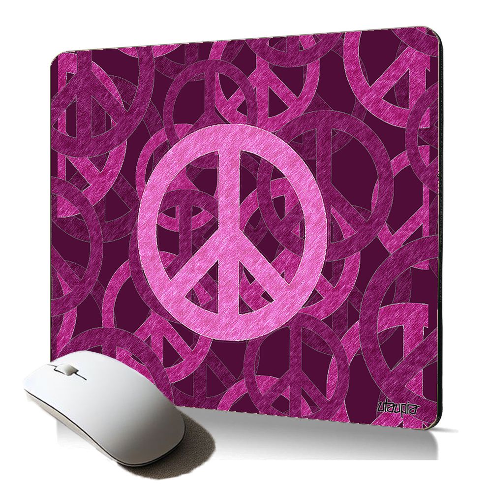 Utaupia Soft Mouse Pad - Peace and Love Reggae Theme