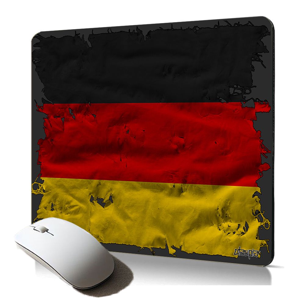 Utaupia Soft Mouse Pad - Germany Flag Design, Anti-Slip, Waterproof