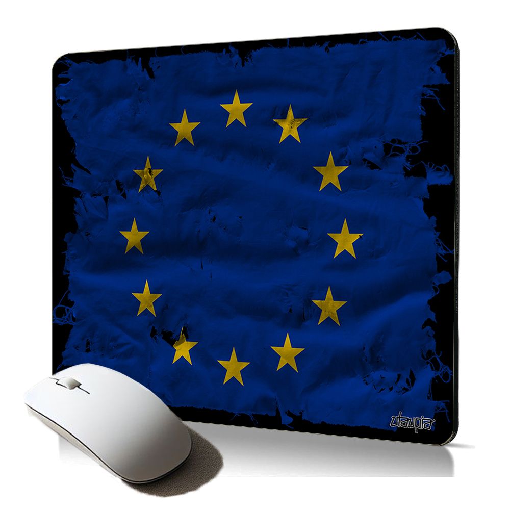 Tapis de souris souple Utaupia - Drapeau européen