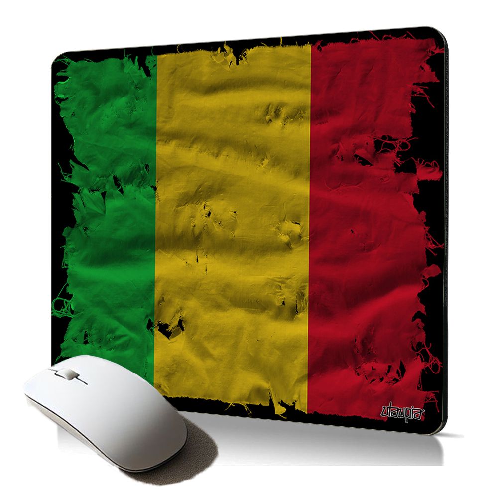 Utaupia Flag of Mali Mouse Pad - Soft, Anti-Slip Gaming Accessory