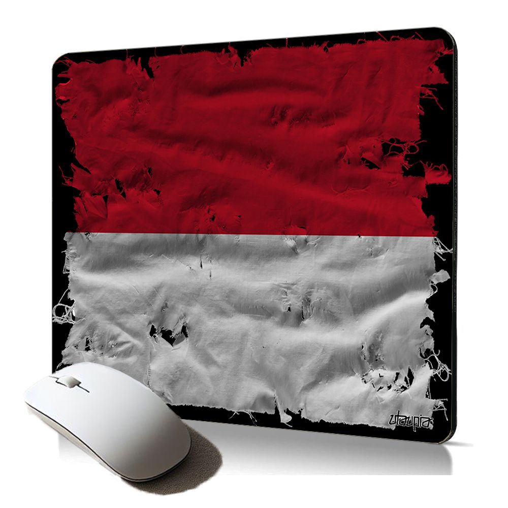 Monaco Flag Soft Mouse Pad - Utaupia Gaming Mousepad