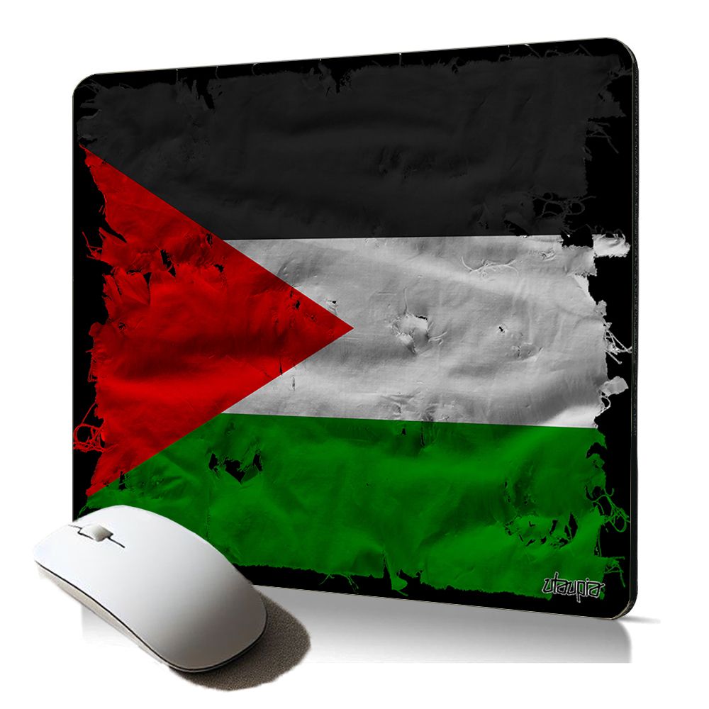 Utaupia Soft Mouse Pad - Palestinian Flag, Gaming Mousepad, High Quality and Durable for Gamers