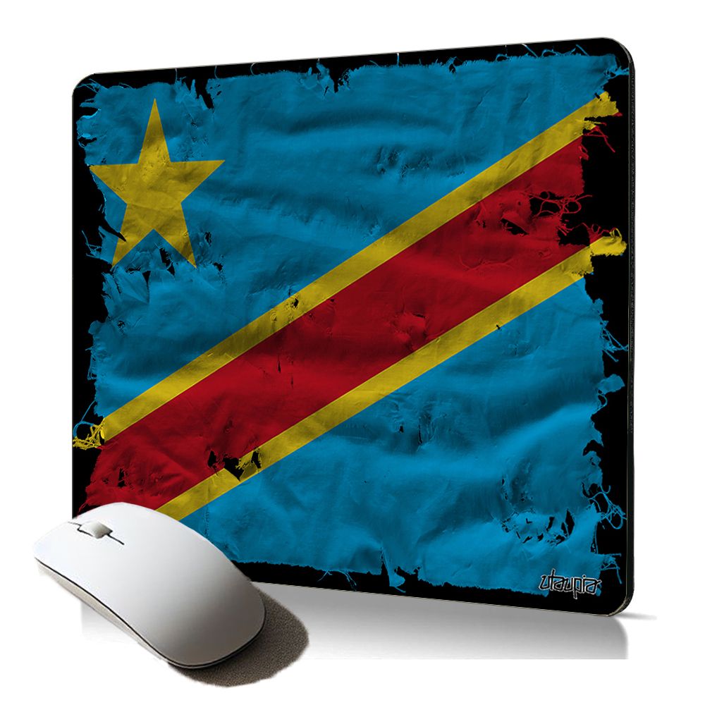 Tapis de souris souple Utaupia - Motif Coupe d'Afrique des Nations de football