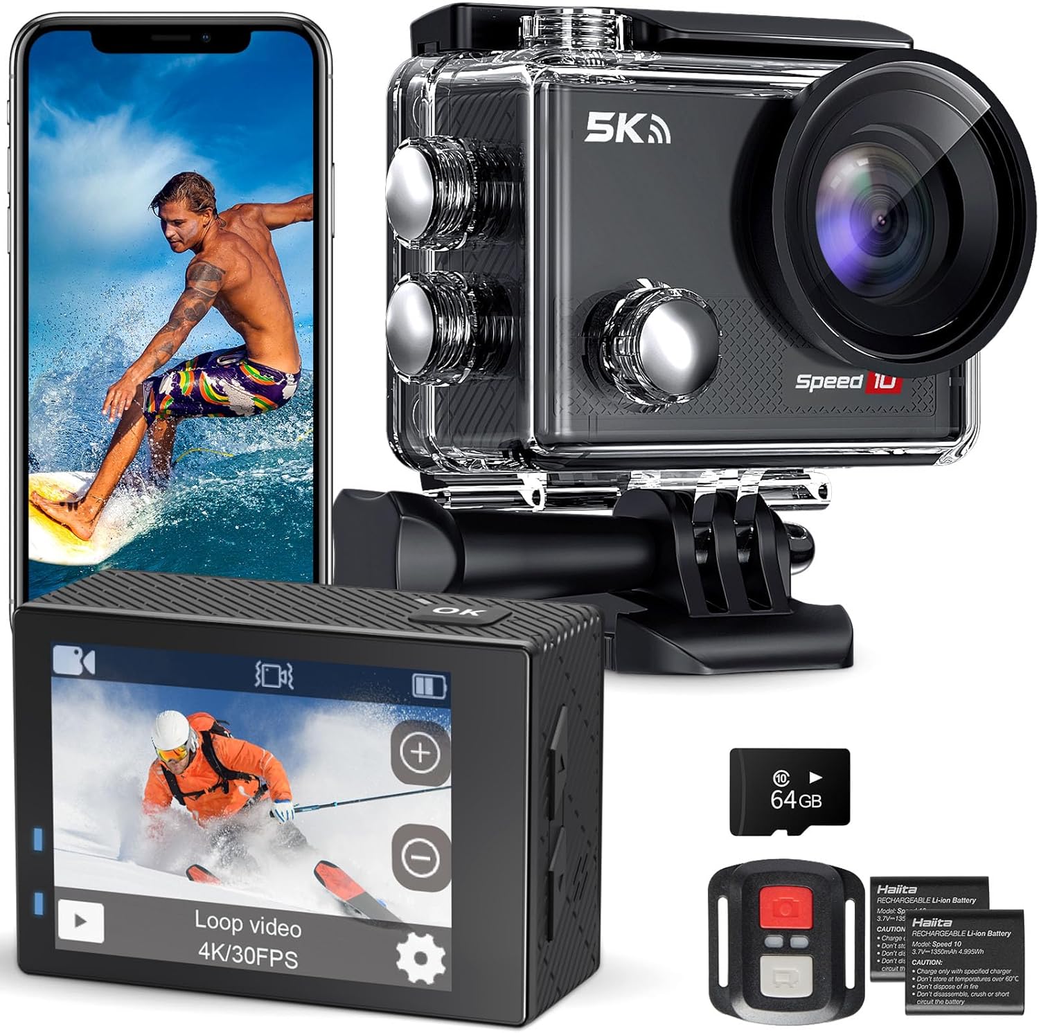 Caméra d'action MEVRONISSHOP Speed 10