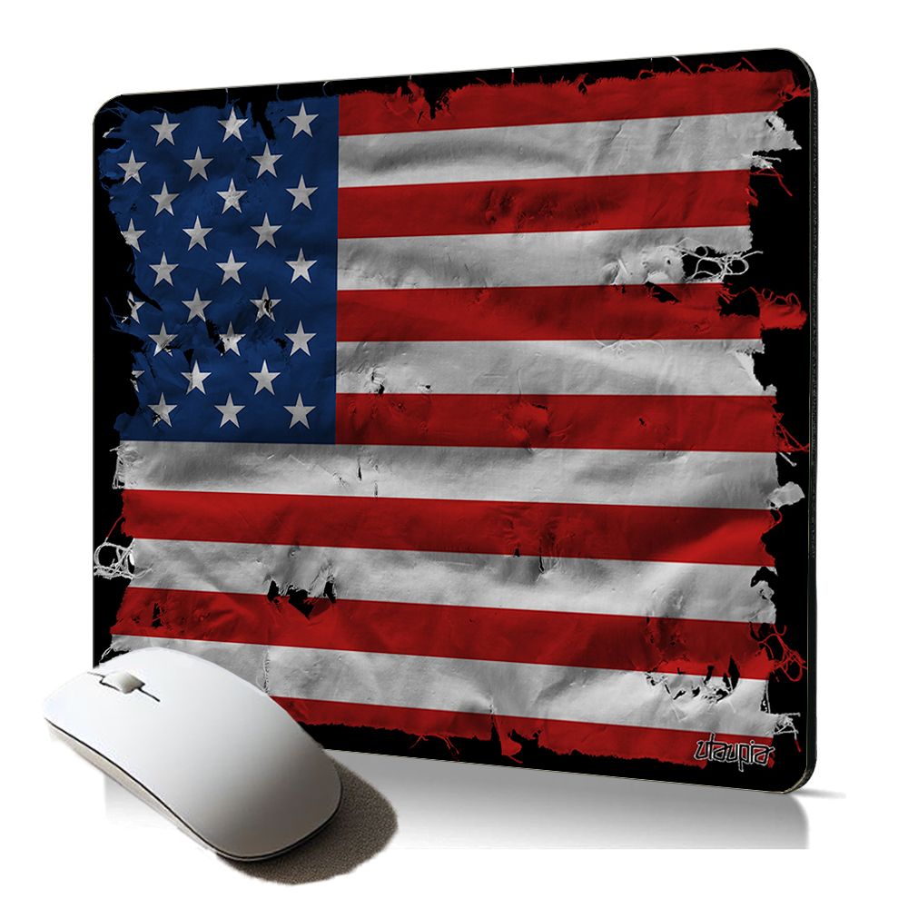 Mousepad suave Utaupia - Diseño bandera EE.UU.