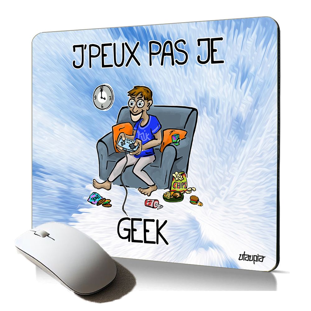 Utaupia Gaming Mousepad - Professional, Soft and Humorous Design