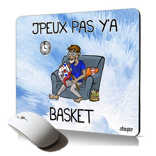 Utaupia Soft Mousepad with Basketball Design