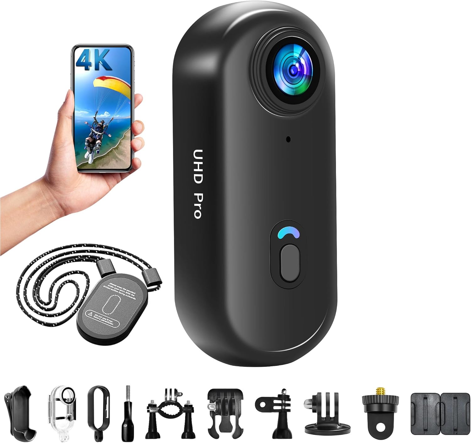 Mini Sport Camera 4K WiFi Pocket Camera
