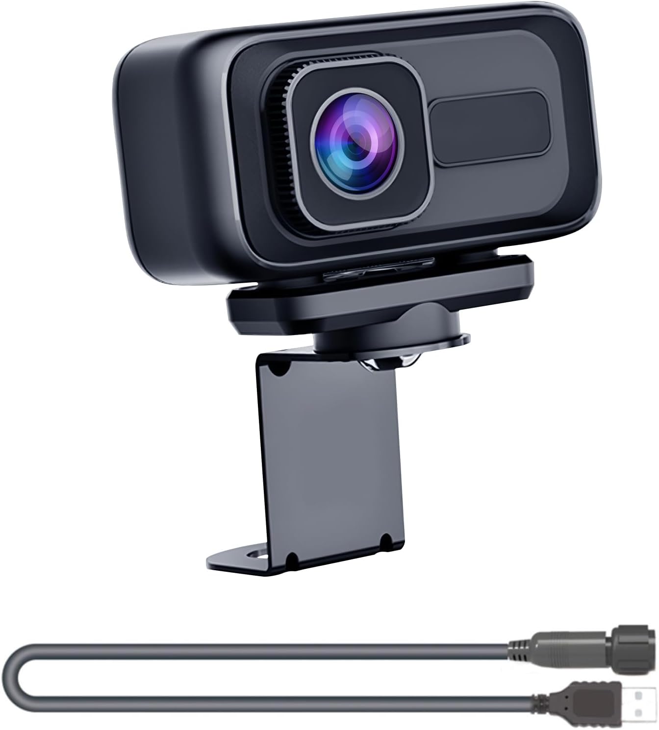 MEVRONISSHOP-Dashcam Moto, 1080p Camera Sport, 120° Wide Angle Motorcycle Cameras, IP65 Waterproof, WiFi Action Cam, Loop Recording, Night Vision, USB Port