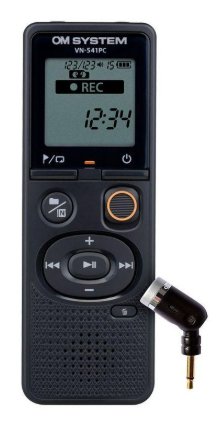 OM System VN-541PC Dictaphone with ME-52 Microphone