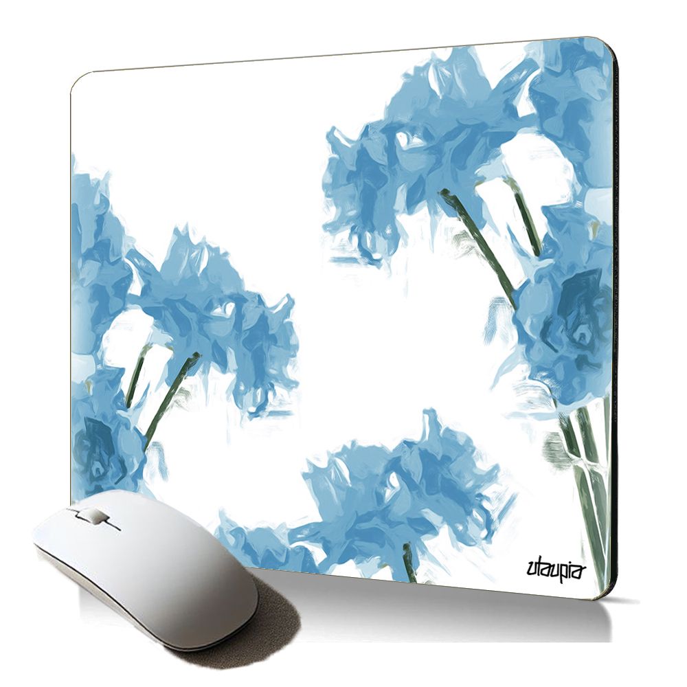 Utaupia Soft Flower Mouse Pad - Quality, Durable Gift with Romantic Nature Design
