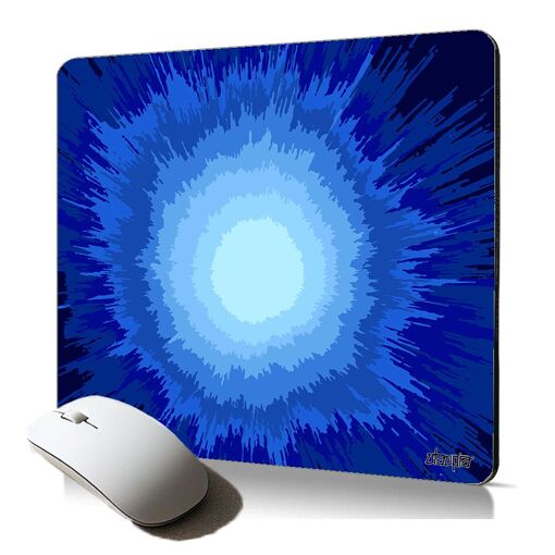 Tapis de souris souple Utaupia - Motif soleil coloré