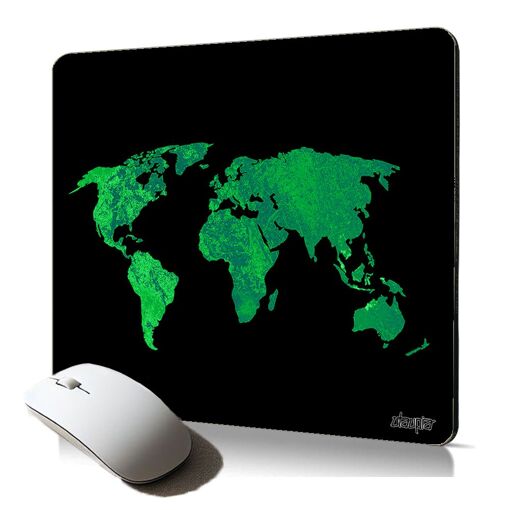 Utaupia Soft Mouse Pad - World Map Design, Anti-Slip, High Quality