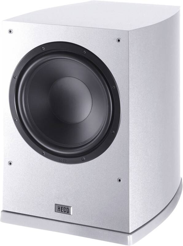 Heco Victa Elite Sub 252 A Active Subwoofer, 100W, White