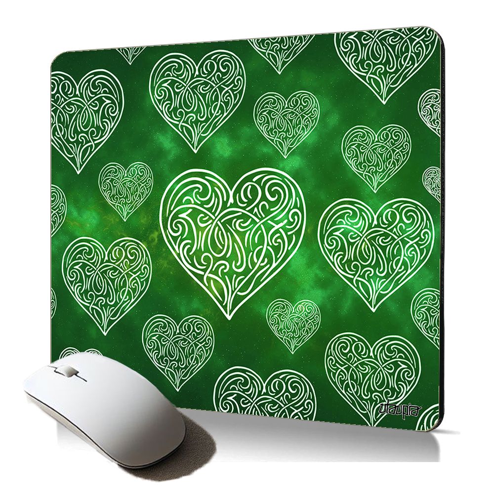 Utaupia Soft Mouse Pad with Heart Design - St. Valentine's Gift
