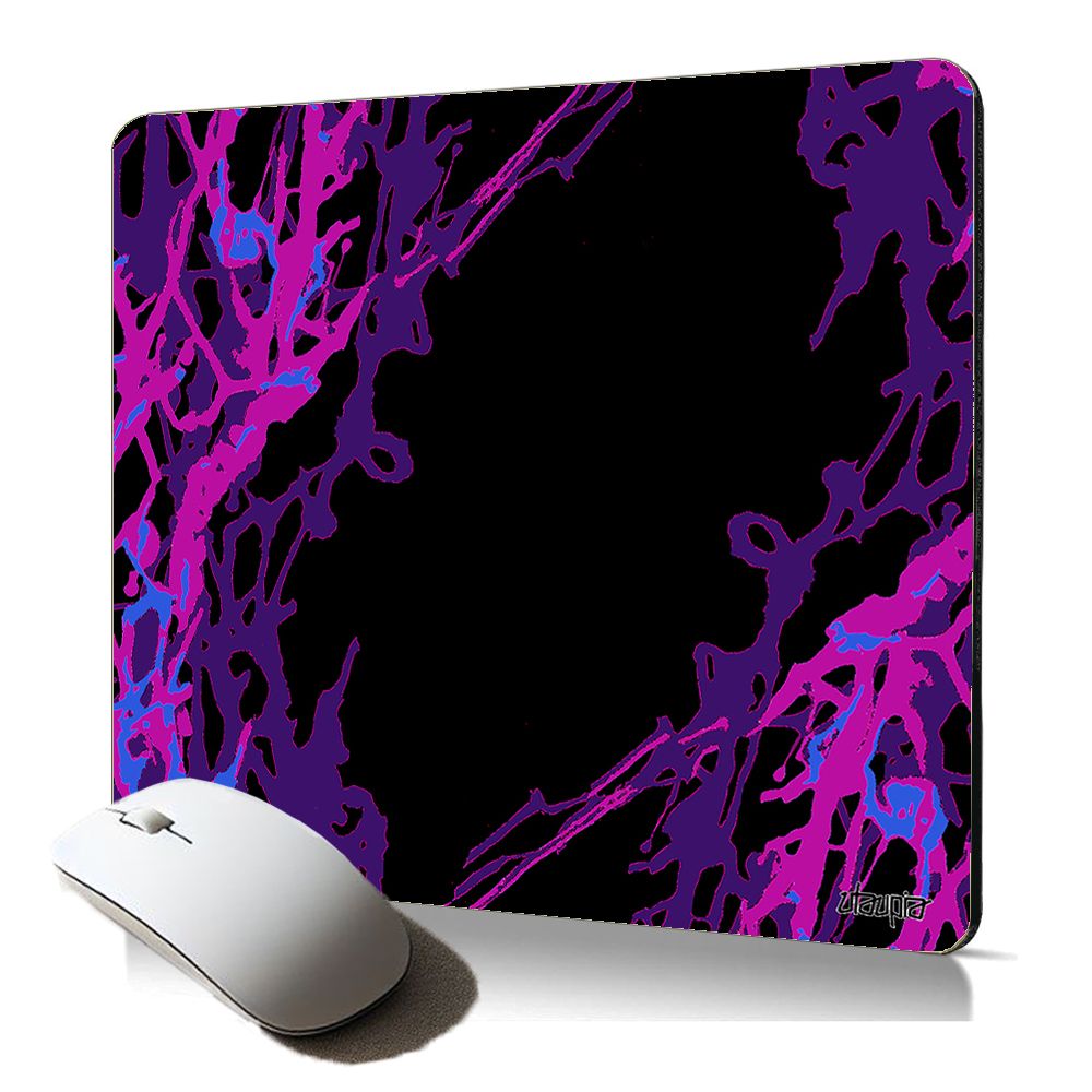 Tapis de souris souple Utaupia avec motif artistique abstrait
