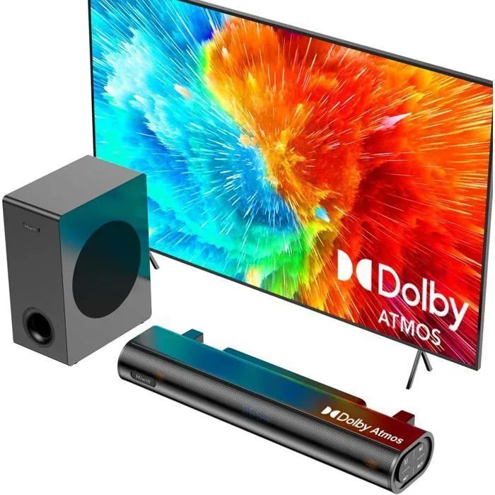Barre de Son HIWILL A21 - Dolby Atmos - Bluetooth 5.3 - 200 W