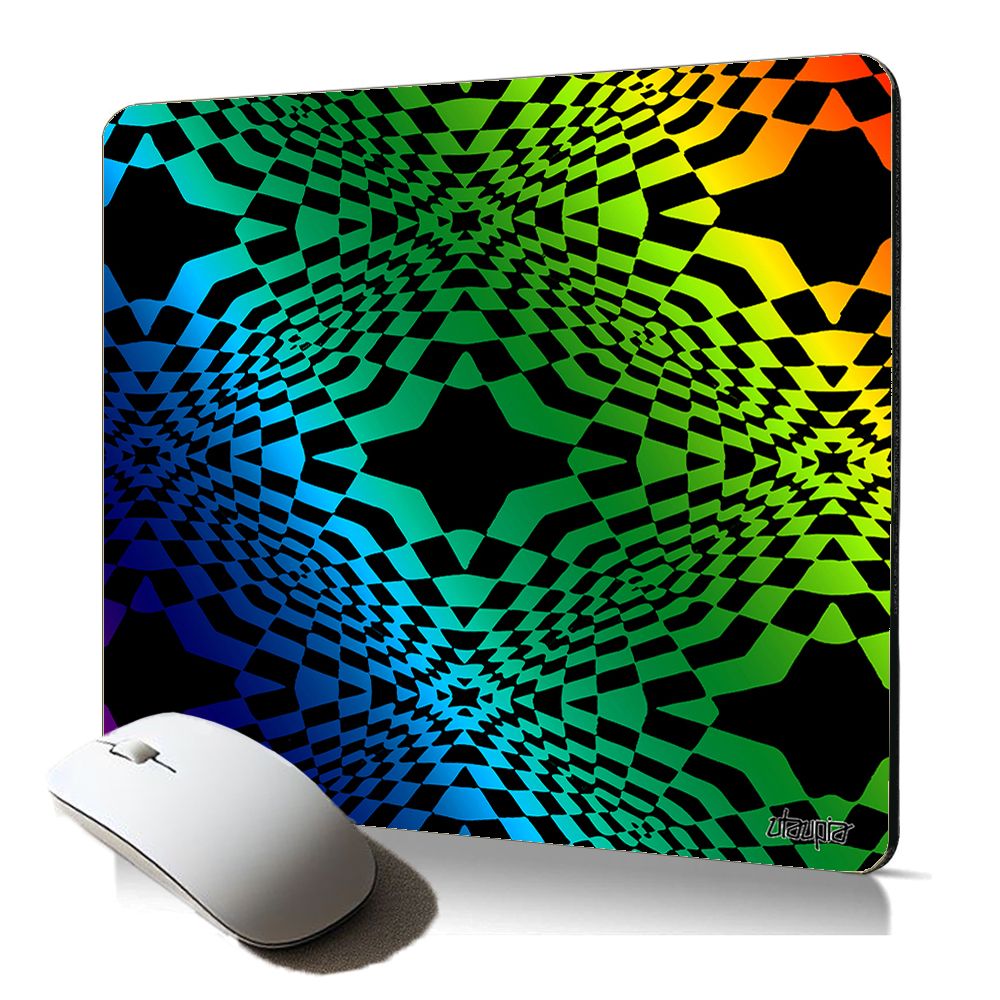 Utaupia Optic Geometry Triangle Illusion Mousepad