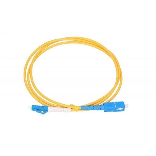 Extralink Fiber Optic Cable - EX.12318 - LC/UPC-SC/UPC, 3mm Diameter, 3ft Length