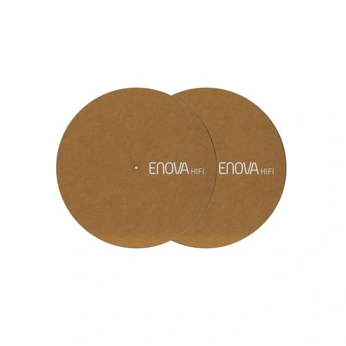 Accesorio de vinilo de felpa Enova Hifi - Marrón