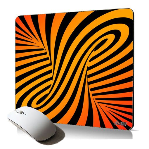 Tapis de souris souple illusion d'optique moderne Utaupia