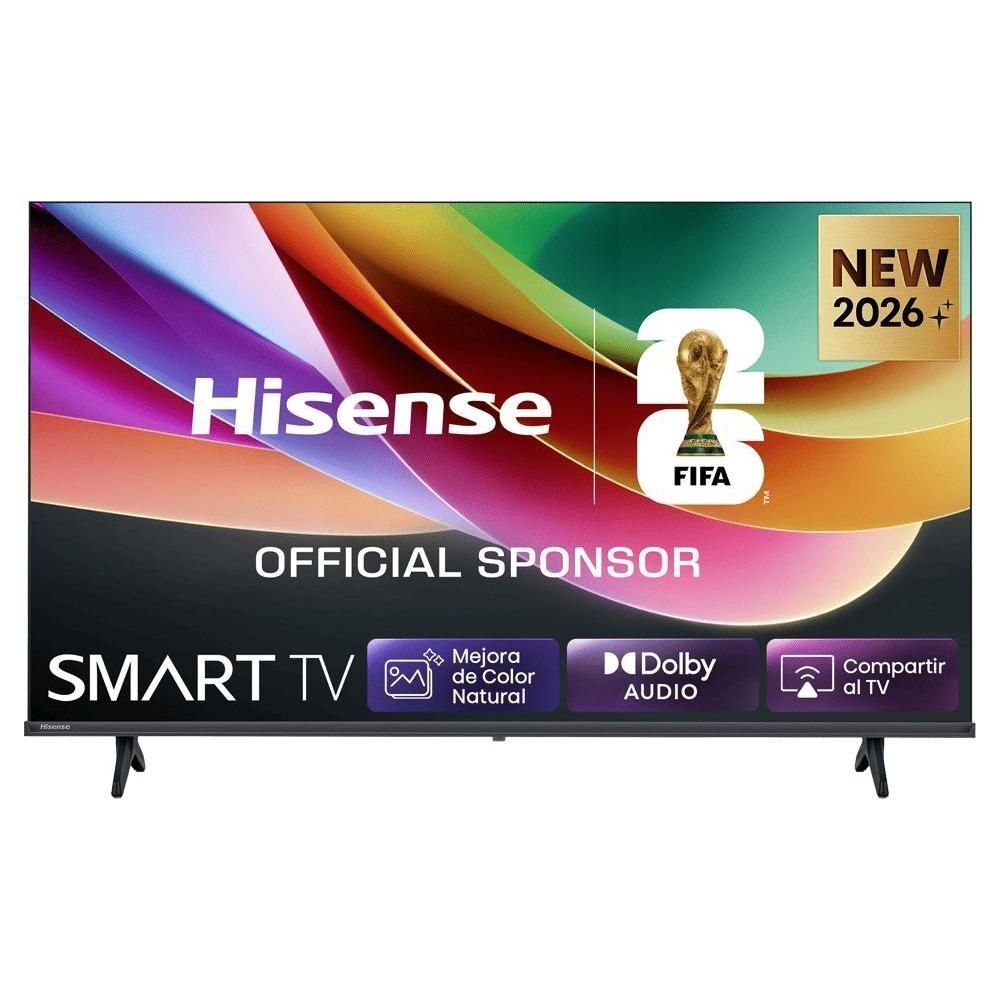 Hisense 40A4S 40" QLED TV, Full HD, Black