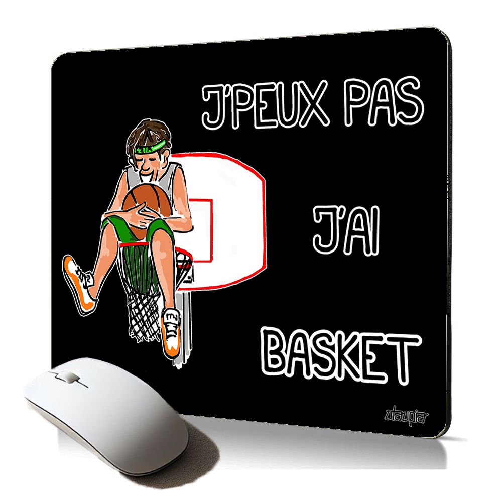 Utaupia Soft Mouse Pad - NBA Sports Humor Design