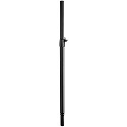 K&M 21350 Speaker Stand, Black (Size: 48 x 48 x 160 cm, Capacity: 120 kg)