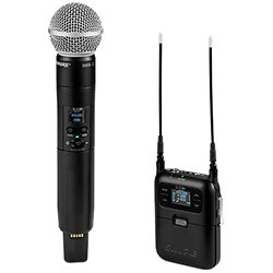 Shure SLXD25+ SM58-G65 Wireless Headset Mic