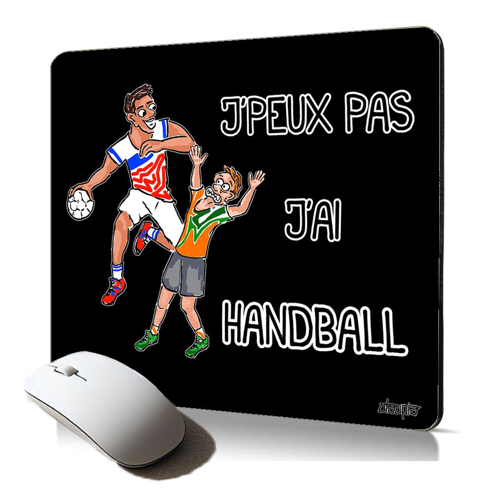 Utaupia Soft Mouse Pad - Handball Humor, Ergonomic and Durable