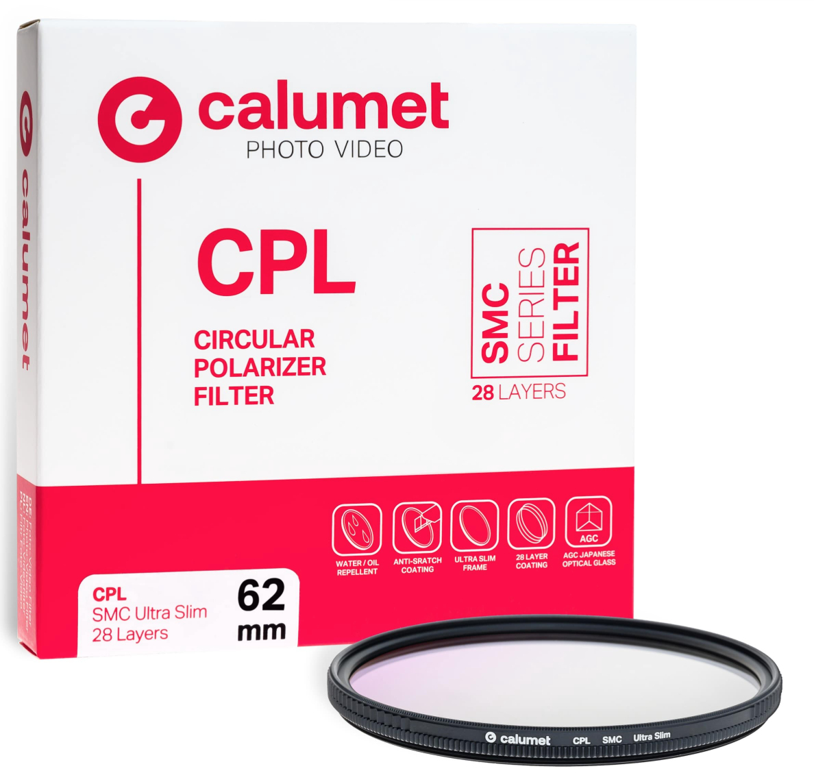 Calumet Circular Polarizing Filter 63mm