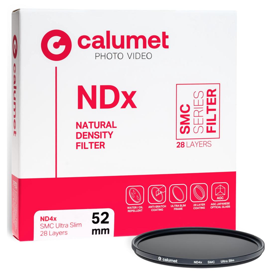 Filtro de cámara Calumet de densidad neutral 52 mm