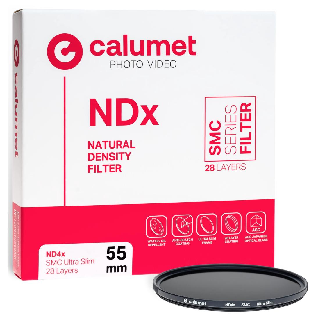 Filtre de caméra Calumet à densité neutre 55 mm