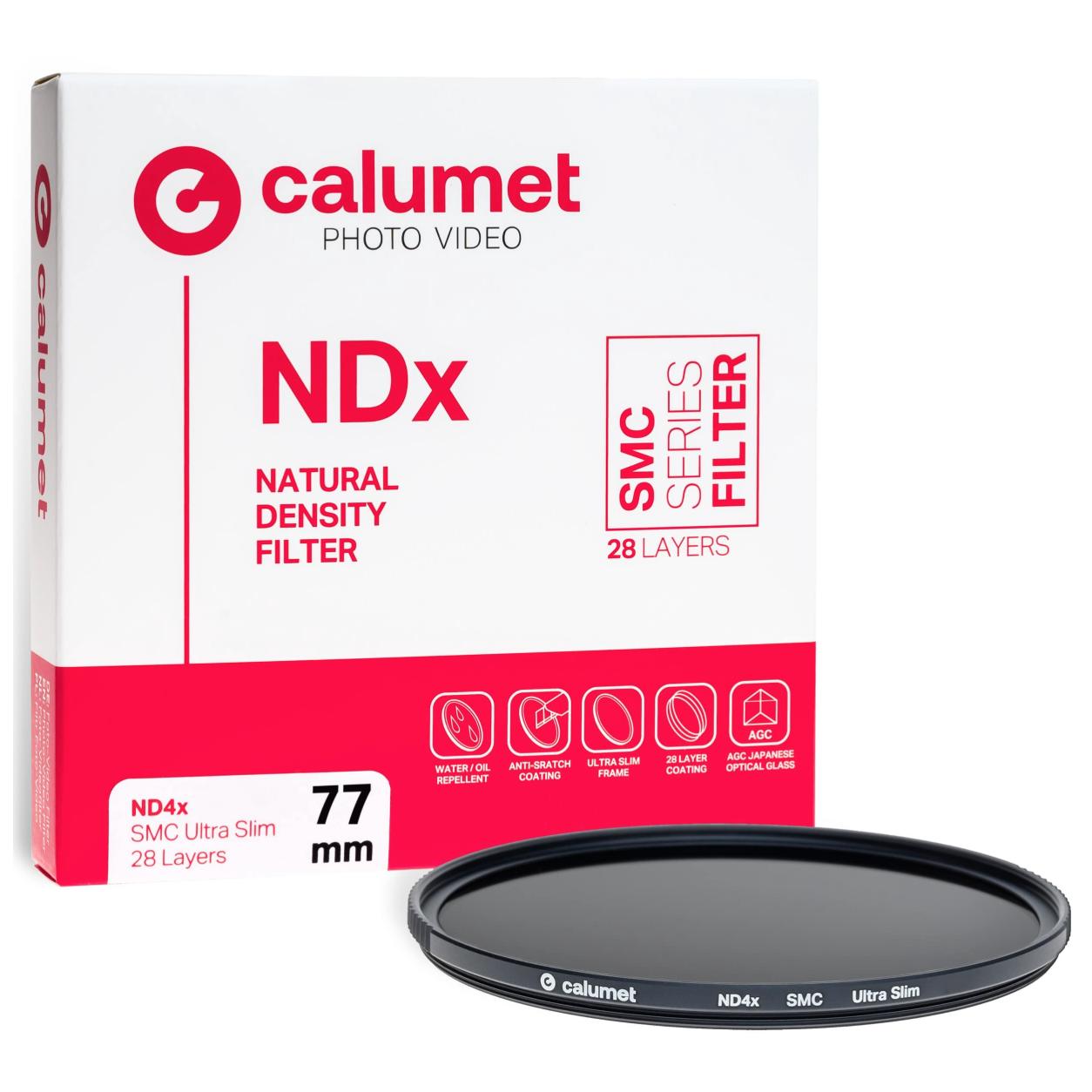 Filtre de caméra Calumet à densité neutre 77 mm