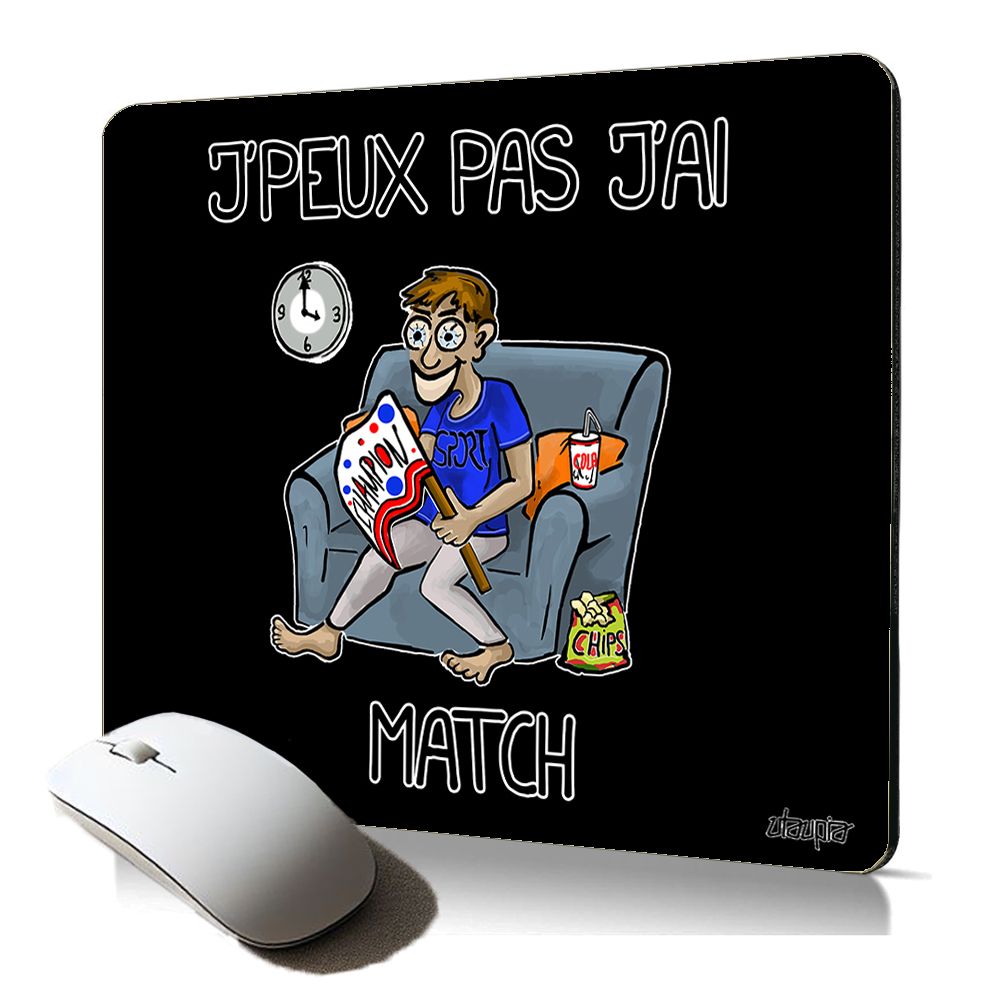 Utaupia Soft Mouse Pad - World Cup Theme, Unique Design, Gift Idea